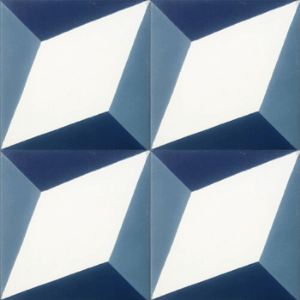 Geometric Spanish tile